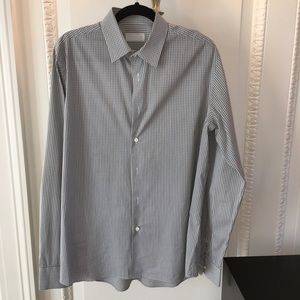 PRADA authentic black and white checkered shirt.